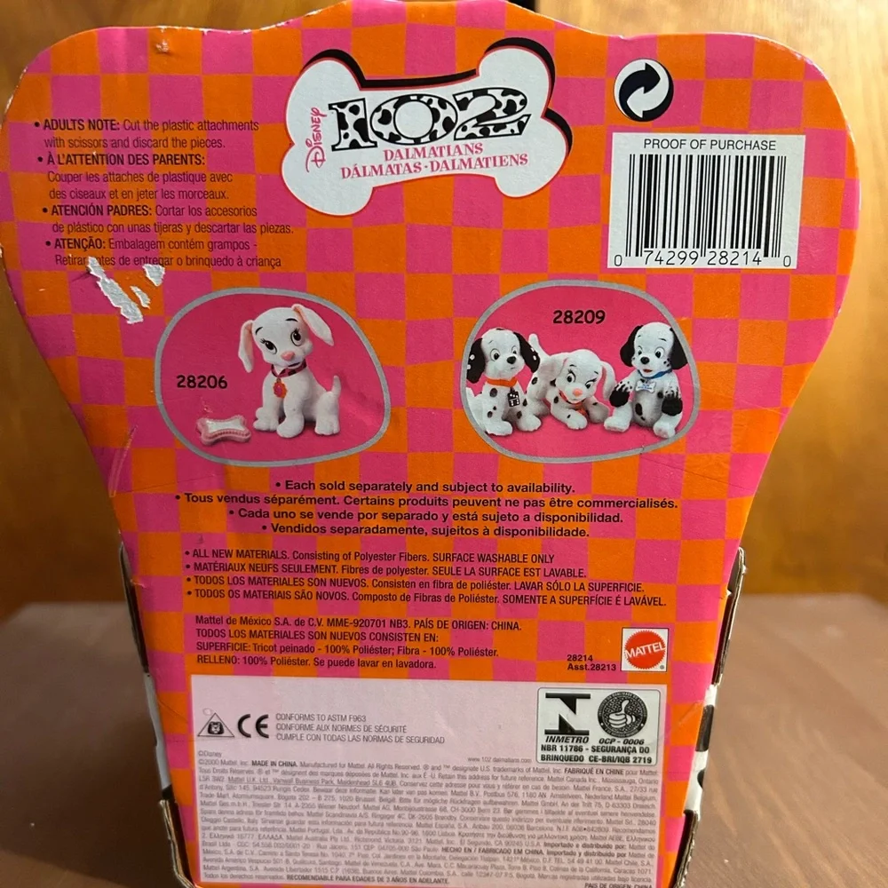 2000 Disney 102 Dalmatians Pupcakes Oddball - Vintage Collectible NEW - Picture 3 of 4
